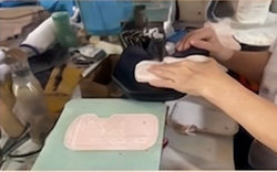 Edge trimming stage